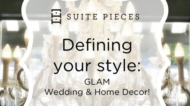 glam wedding style