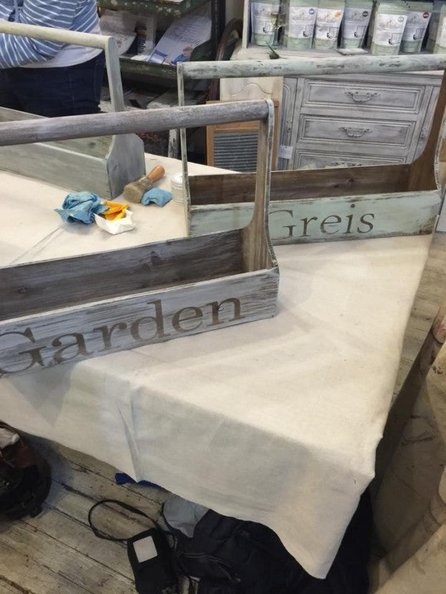 Miss Mustard Seed’s Milk Paint With Antiquing Wax, White Wax and Clear Wax!
