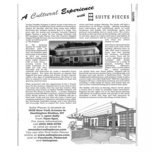 ACES “A Cultural Experience with Suite Pieces.” March 2014