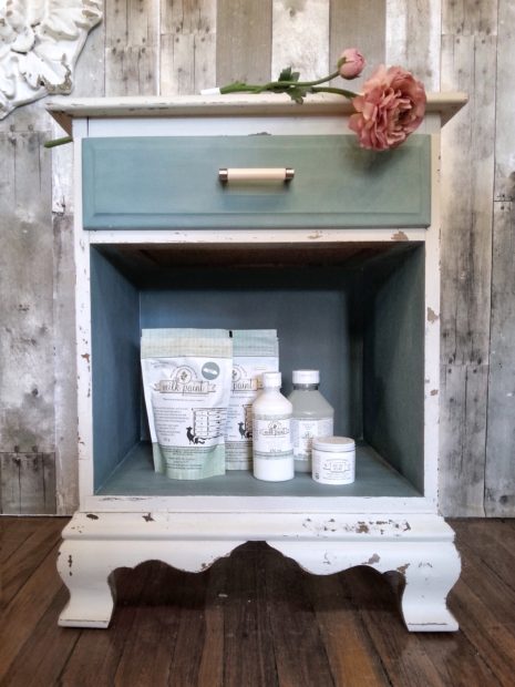 MILK PAINTED NIGHT STAND