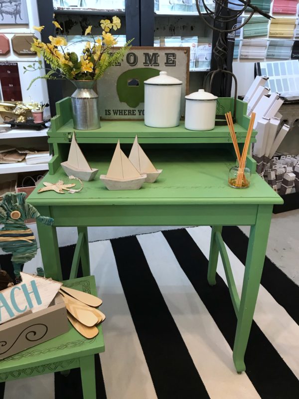 WRITING DESK WITH BENCH