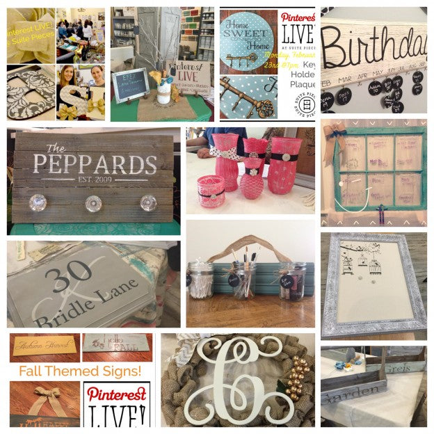 Suite Pieces Pinterest LIVE! Event Turns One-ish!!