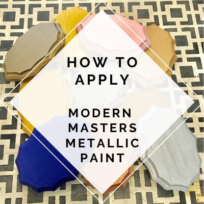 Modern Masters Metallic Paint